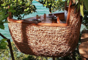 Treepod dining, Thailand