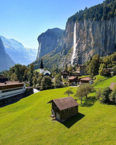 Valley of 72 waterfalls, Switzerland