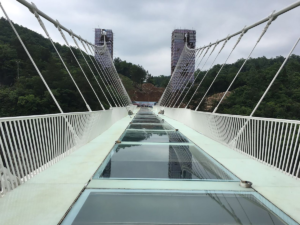 Zhangjiajie glass bridge, China