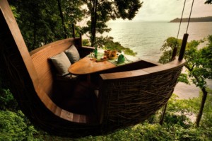 Treepod dining, Thailand