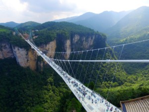 Zhiangjiajie Glass Bridge, China