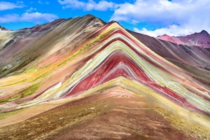 vinicunca rainbow mountain, peru