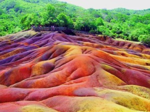Seven coloured earths, Mauritius
