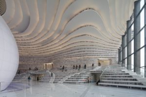 Tianjin Binhai library, China