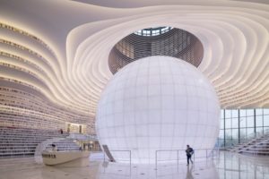 Tianjin Binhai library, China