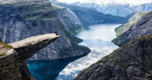 Trolltunga cliff, Norway