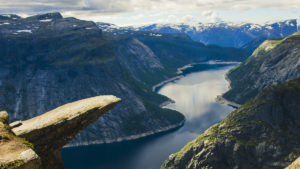 Trolltunga cliff, Norway