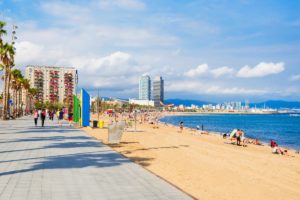 Barcelona beach