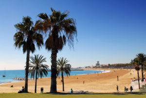 Barcelona beach 